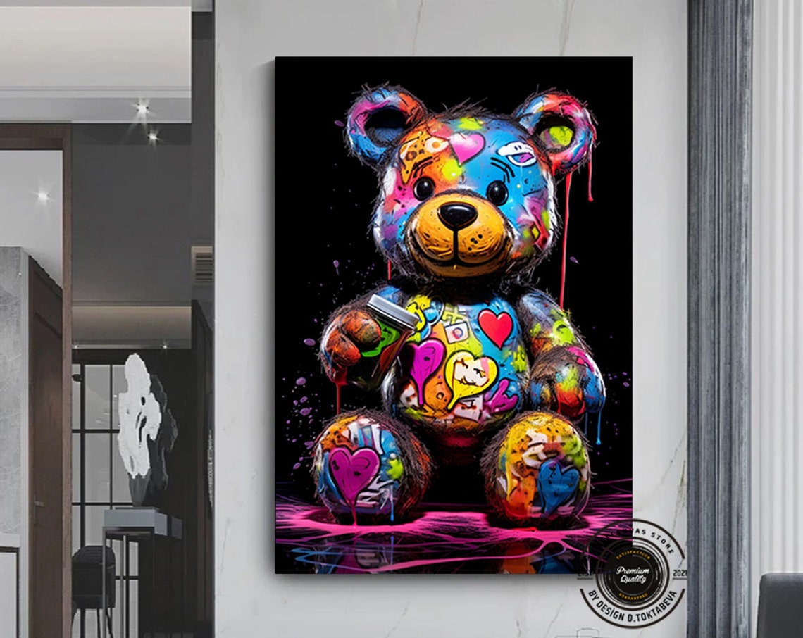 Teddy Bear Wall Art Poster