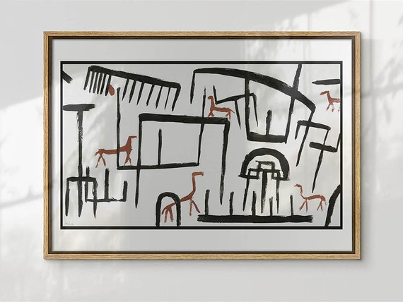 Black And White Abstract Wall Art Living Room Prints Horses Famous