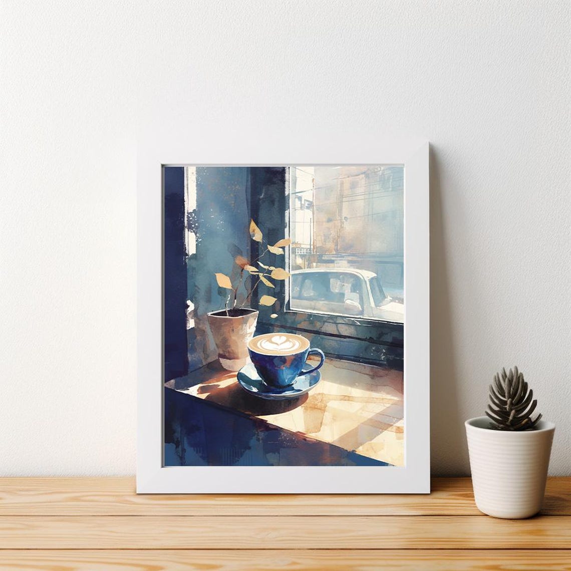 Cappuccino View Art Print Wall - Image 4