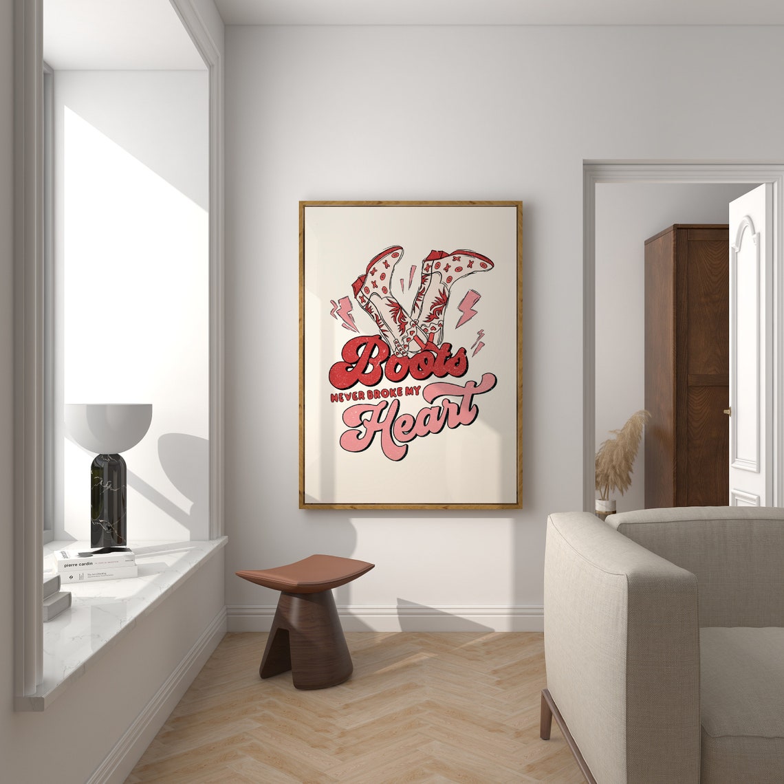 Cowgirl Western Boots, Dorm Room Decor Gift - Image 4