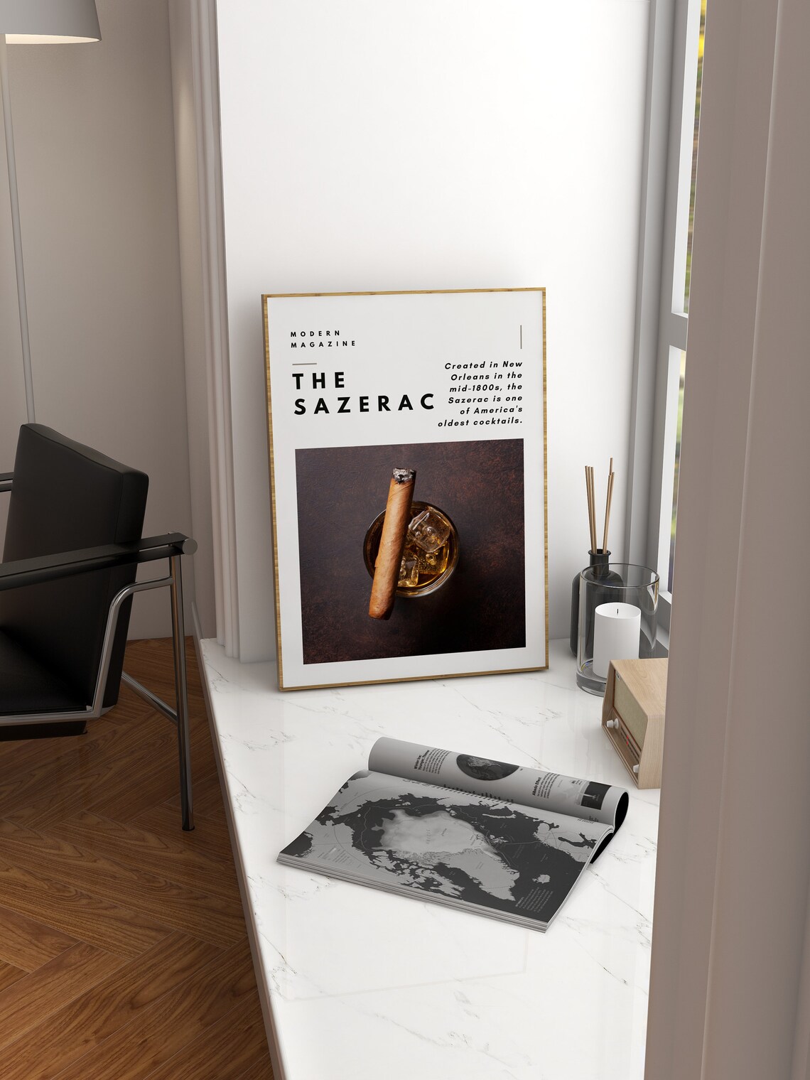 Whiskey Retro Vintage Art Print, Luxury Alcohol - Image 2