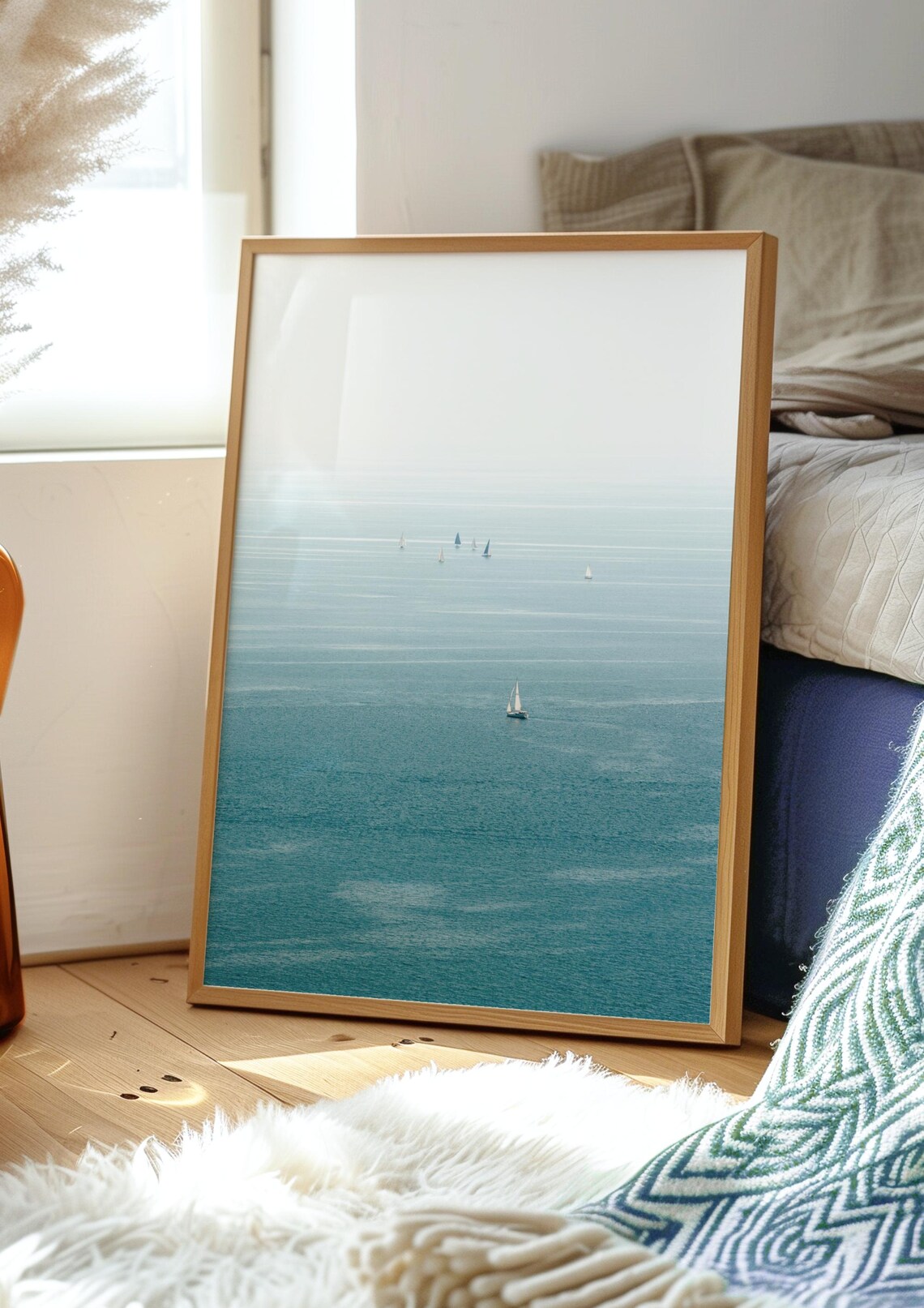 Sailboats On Lake Ontario Photography Art Print
