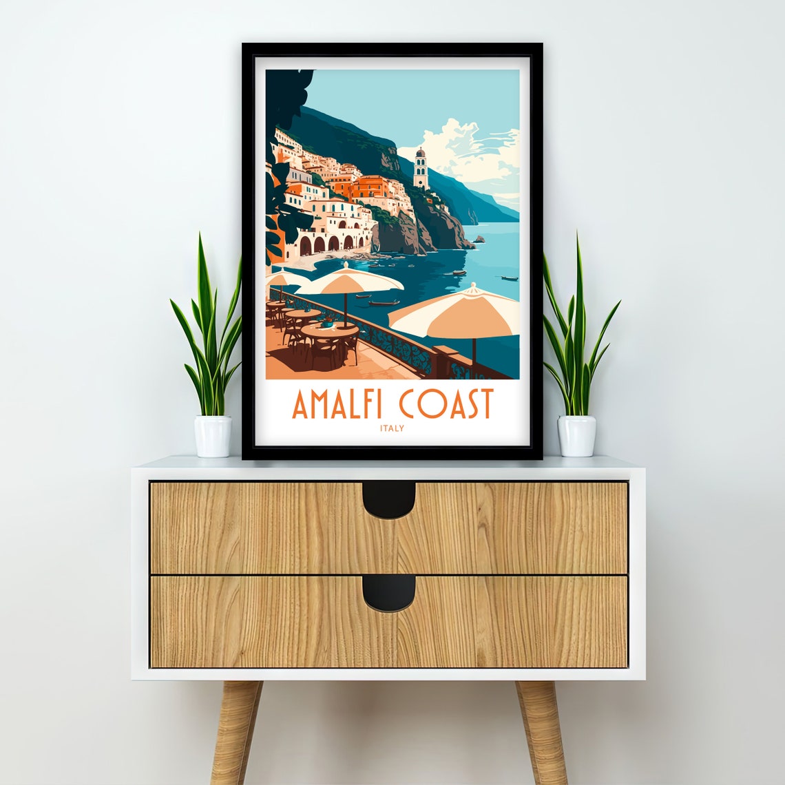 Amalfi Coast Travel Print Amalfi Coast Home Dcor Amalfi Coast Italy Art Print Amalfi Coast Italy Room Print For Amalfi Coast Gift Art Decor - Image 3