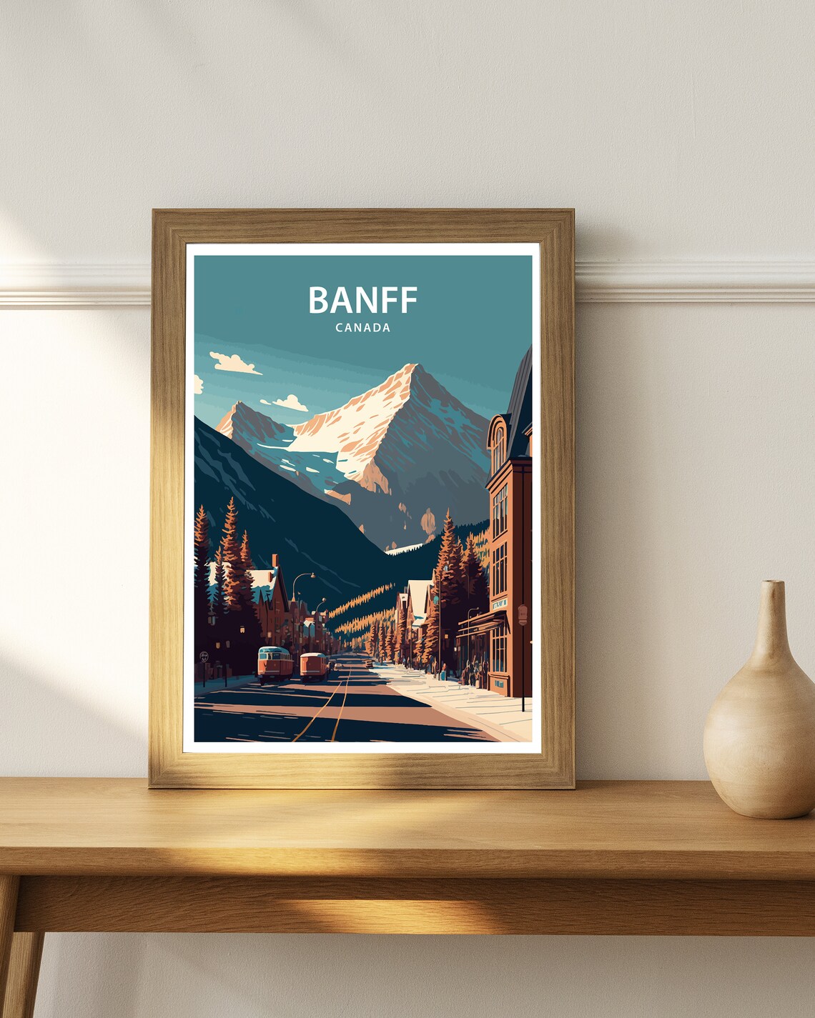 Banff National Park, Canadian Rockies Travel Poster - Image 3
