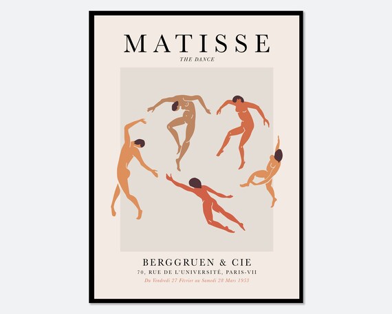 Matisse The Dance Vintage Poster Art Print