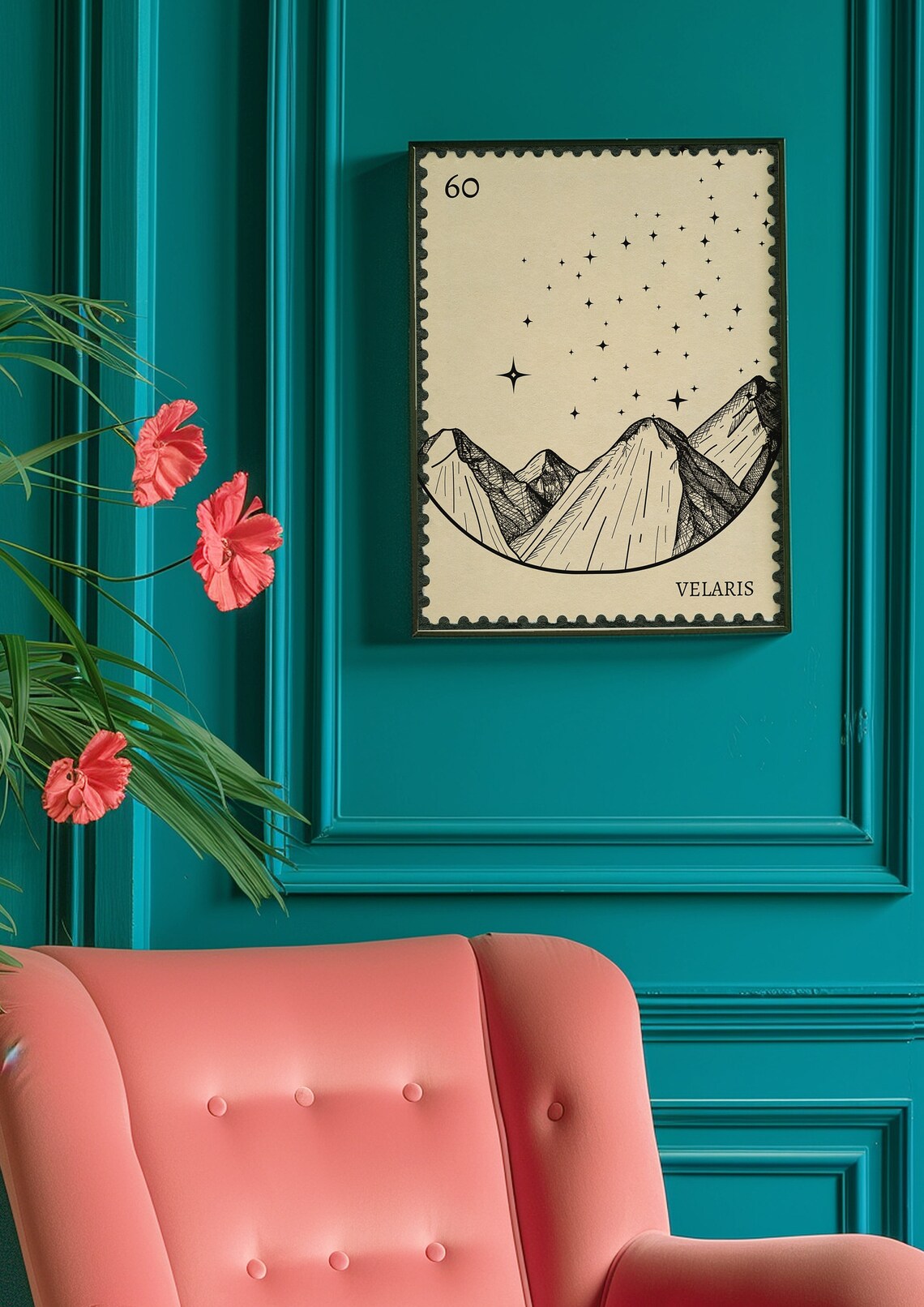 Velaris Acotar Art Print, Bookish Wall Decor - Image 2