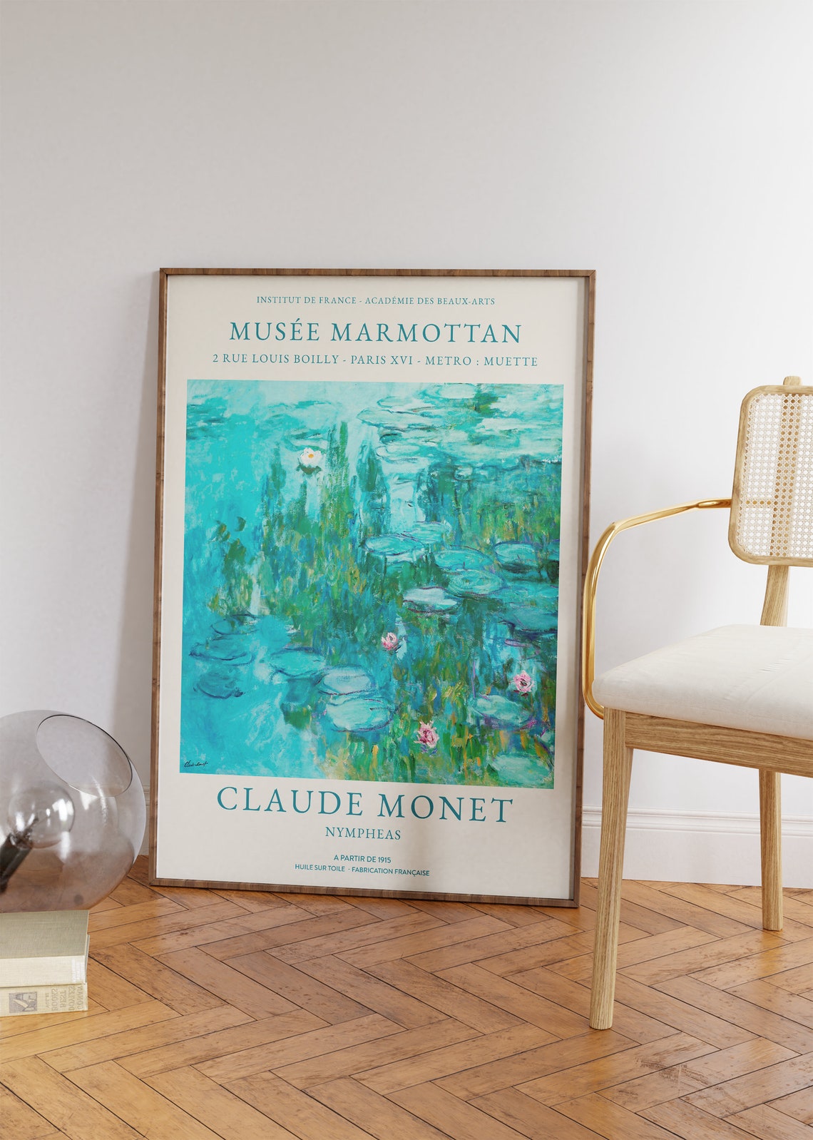 Claude Monet Nympheas Water Lilies Musee Marmottan Art Poster