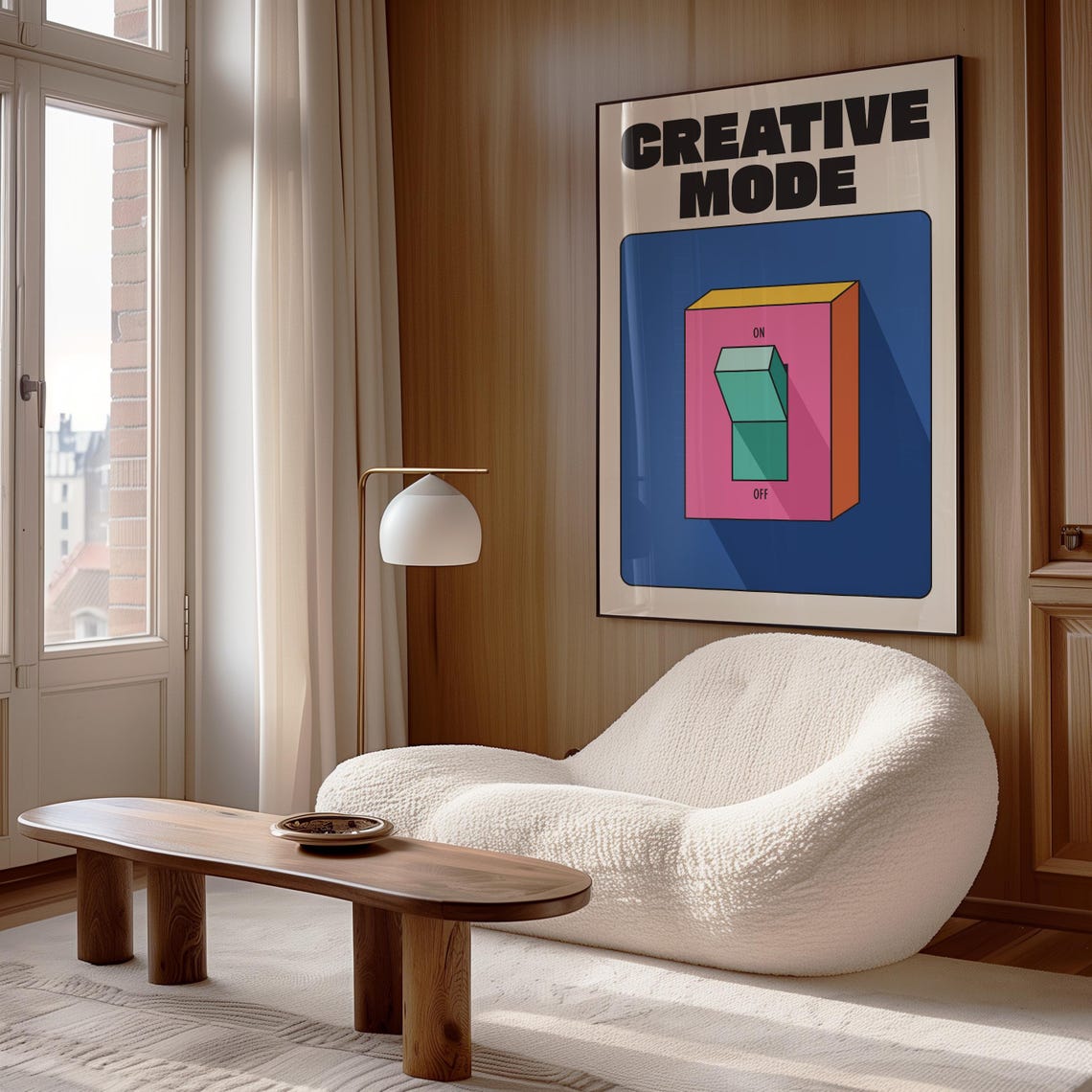 Creative Mode Print Creativity Wall Art Aesthetic Bedroom Apartment Decor Inspiring Quotes Colorful Retro Prints Gift For Creatives - Image 4