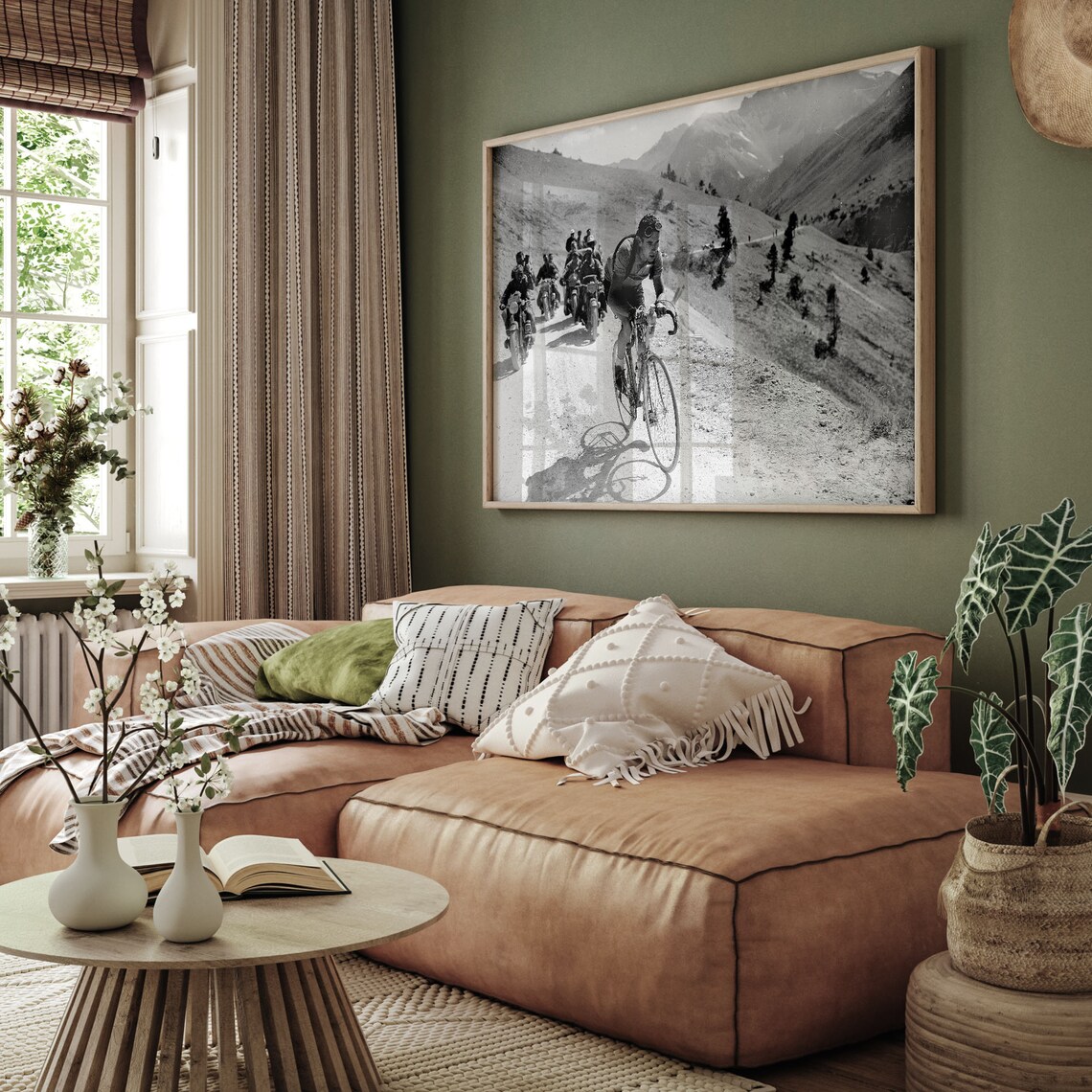 Tour De France Inspired Cycling Poster, Vintage Style - Image 2