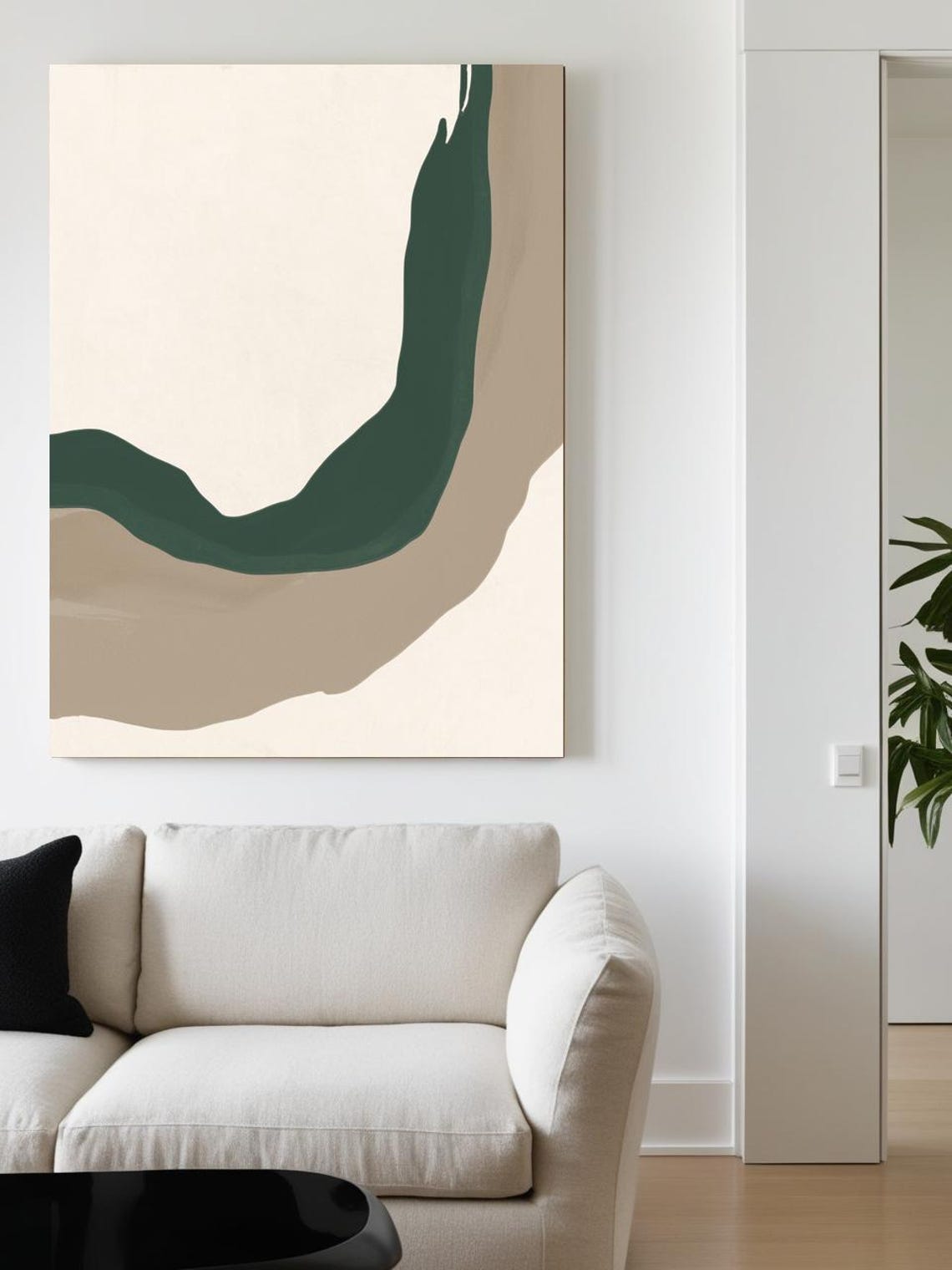Wabi Sabi Abstract, Japandi Earthy Minimalist Art Print - Image 3