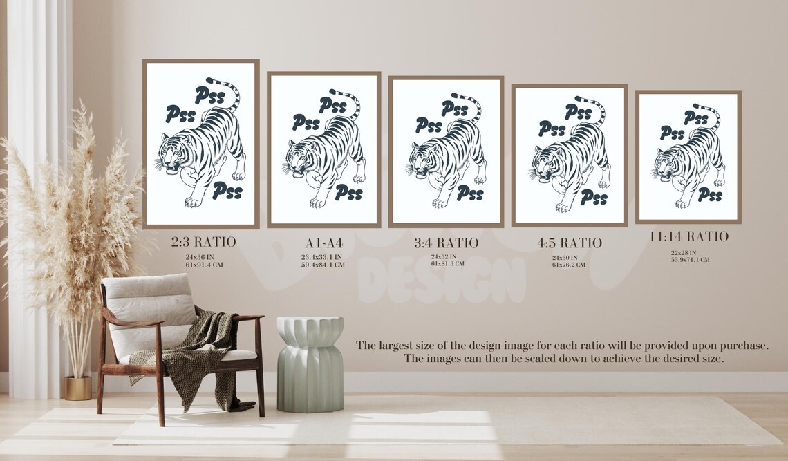 Cat Lovers Poster, Cute Decor For Living Room - Image 2