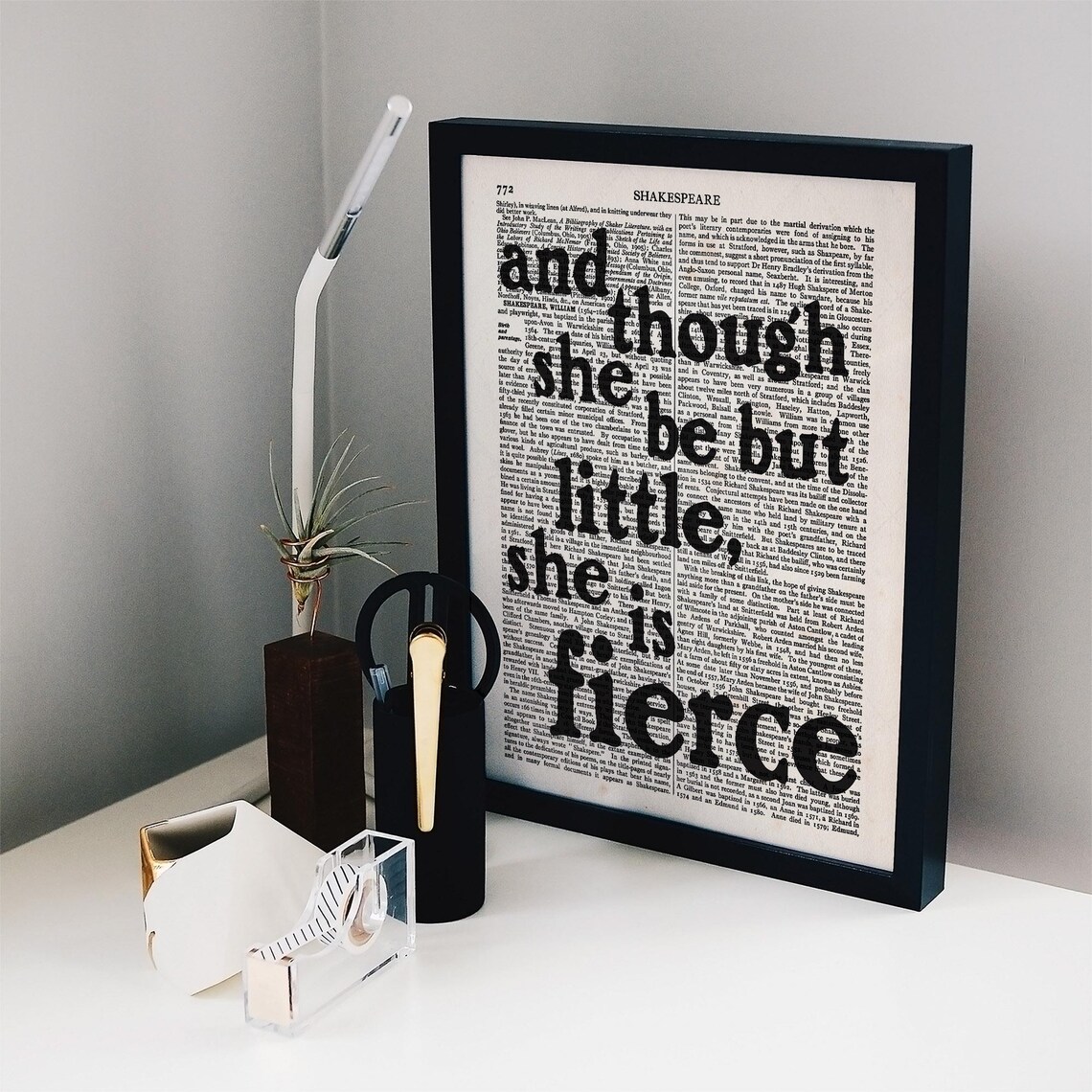 Shakespeare Quote, A Midsummer Night's Dream Print - Image 2