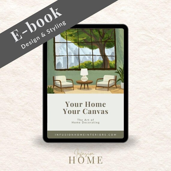Your Home Your Canvas Home Decorating Design Styling Ebook Print