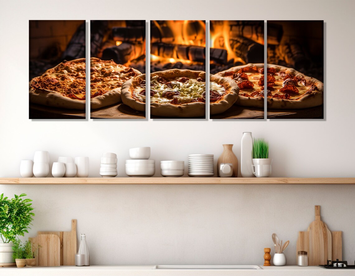 Pizza Art Print for Kitchen and Pizzeria Decor - Image 2