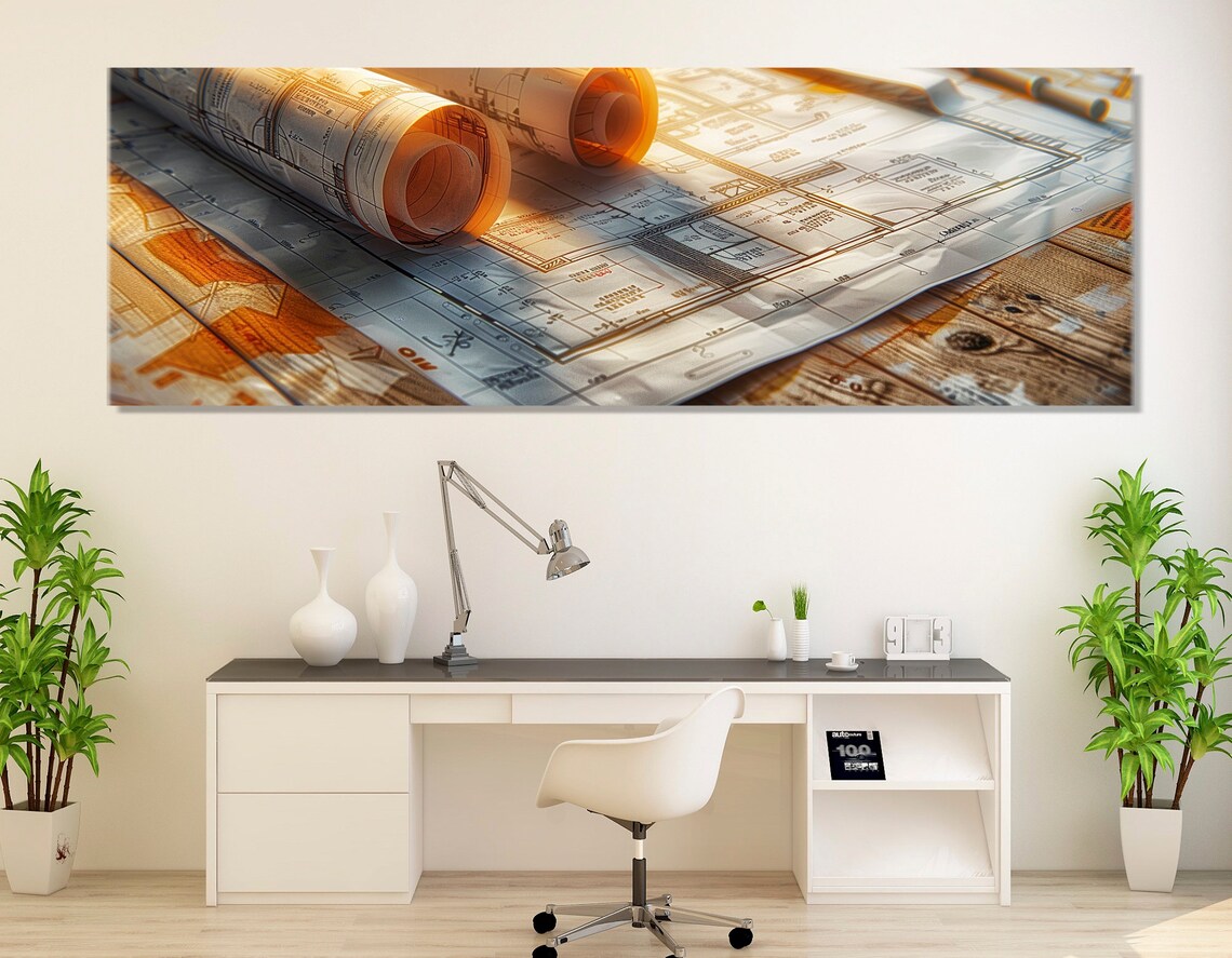 Architect Wall Art, Architect Gift Poster Print - Image 3