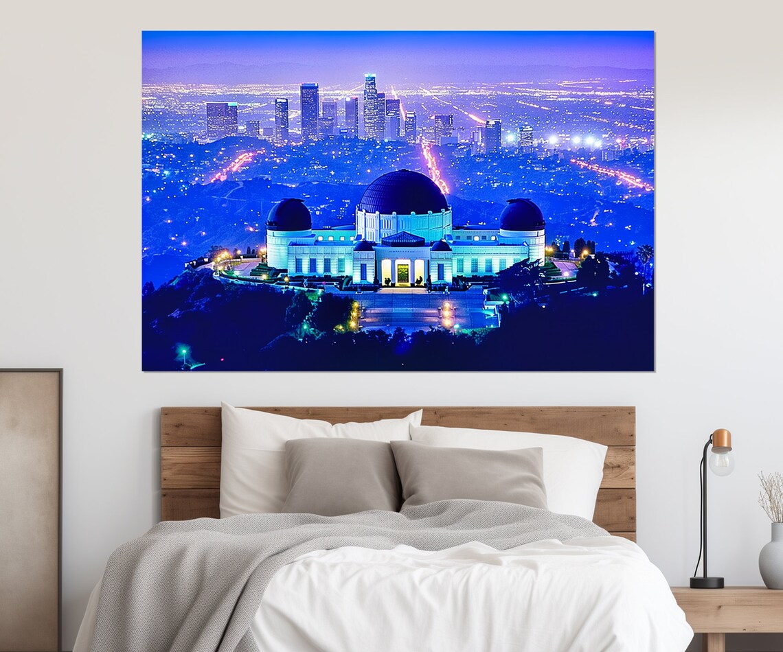 Griffith Observatory, Los Angeles Travel Poster - Image 2