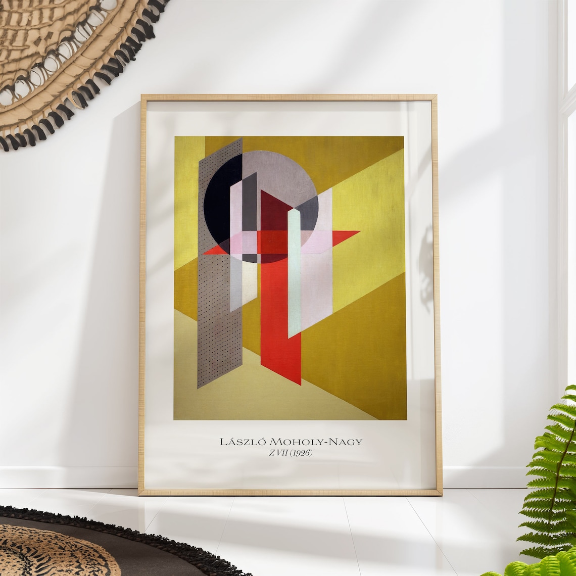 Bauhaus Poster Moholy Nagy Zvii 1926 Poster Print