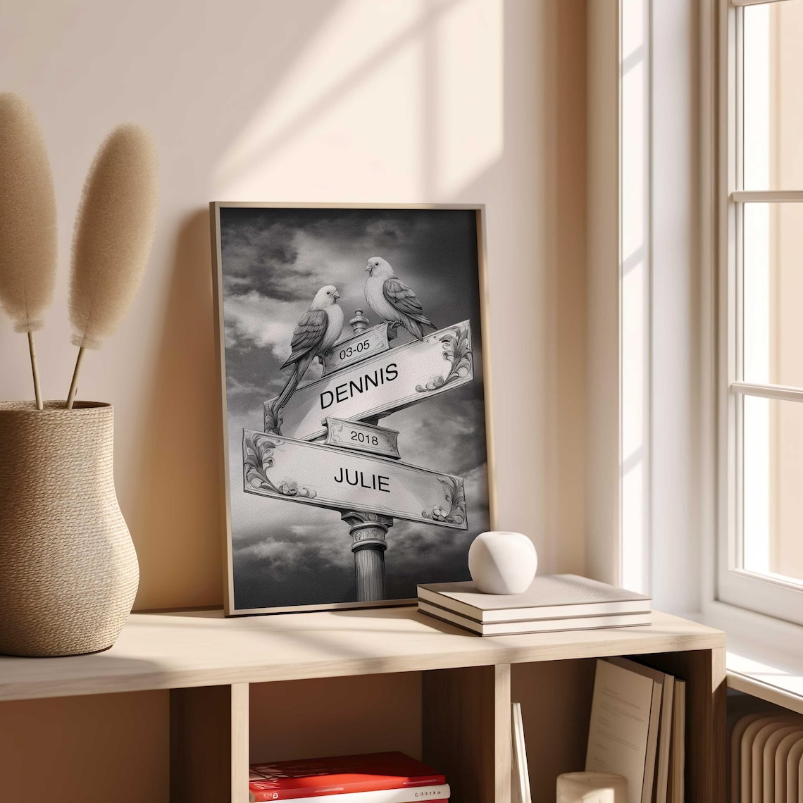 Custom Name Street Sign - Personalized Poster - Image 2