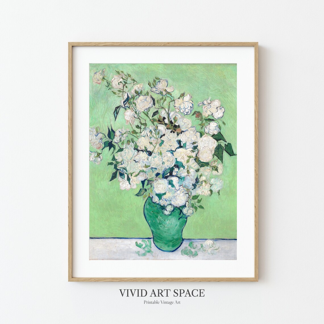 Van Gogh Roses, Vintage Floral Art Print - Image 2