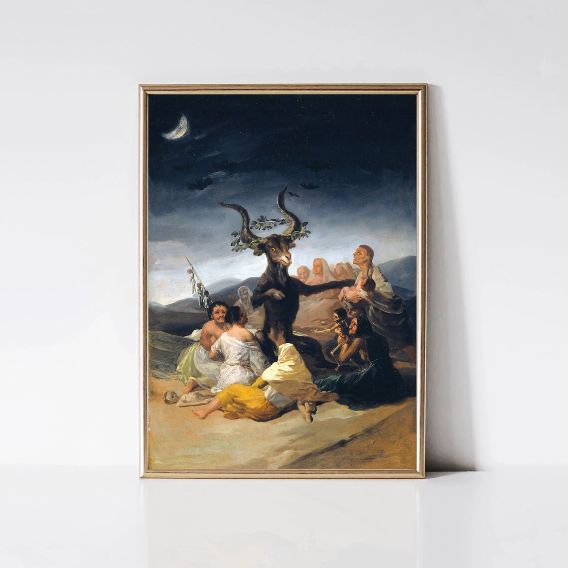Francisco Goya Witches Sabbath Classic Art Print