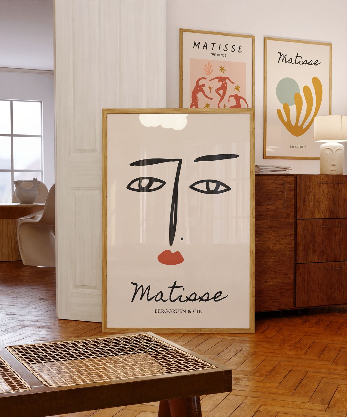 Henri Matisse Woman Minimalist Exhibition Poster