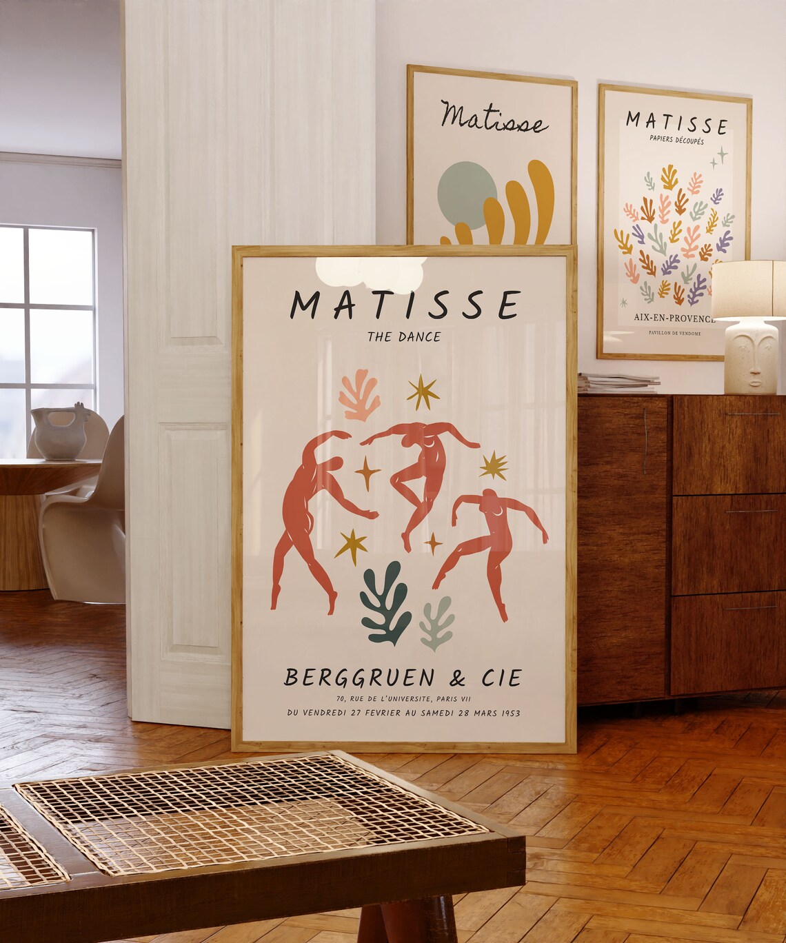 Matisse The Dance Berggruen Paris Exhibition Red Dancers Gallery Poster