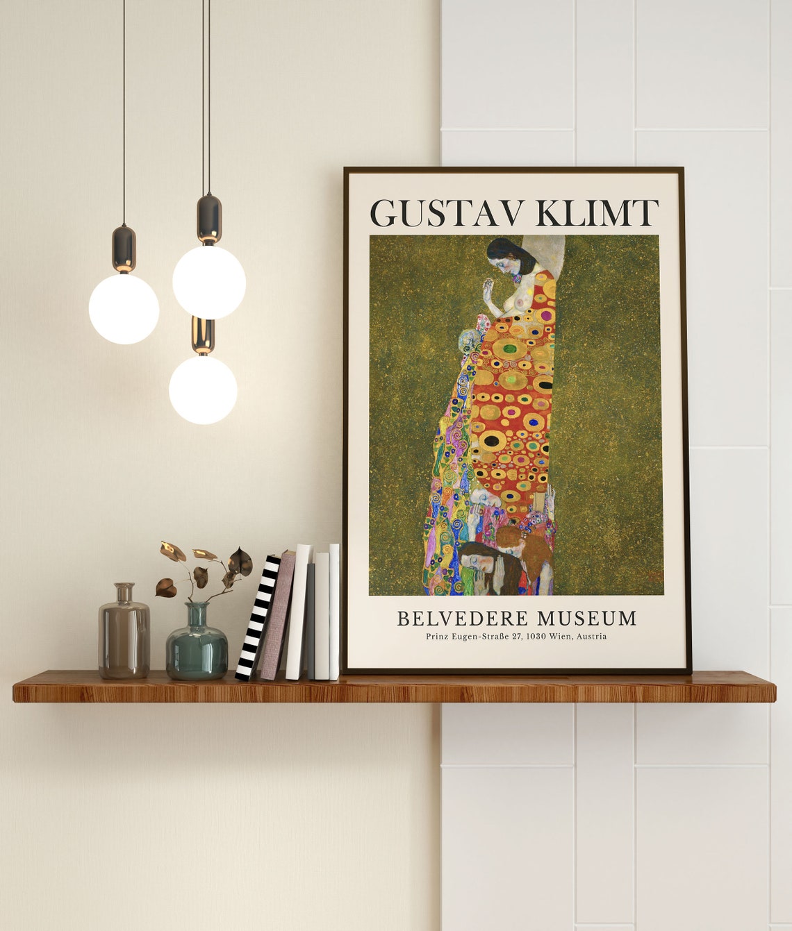 Gustav Klimt Golden Mother and Child Belvedere Museum Wall Art - Image 3