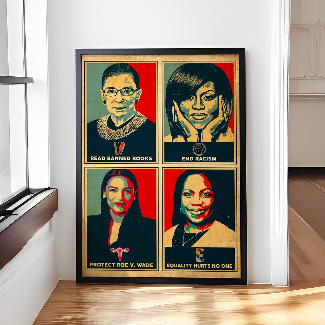 Hope Style Women Activism Equality Political Protest Movement Gift Poster