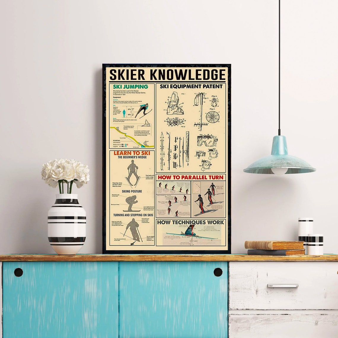 Skier Knowledge, Skiing Lover Gift - Image 2