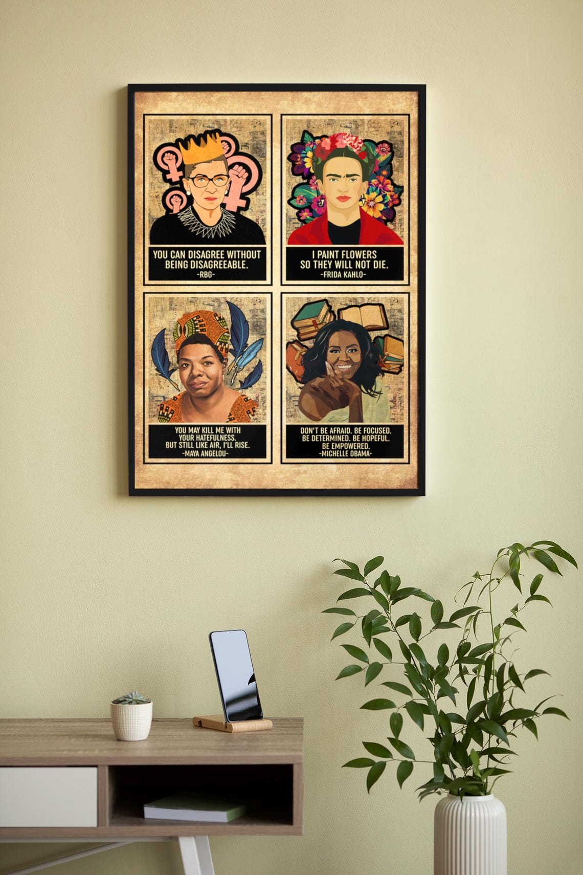 Women Icons Women In History Poster Feminist Empowered Women Feminist Wall Art Feminist Art Feminist Print - Image 4