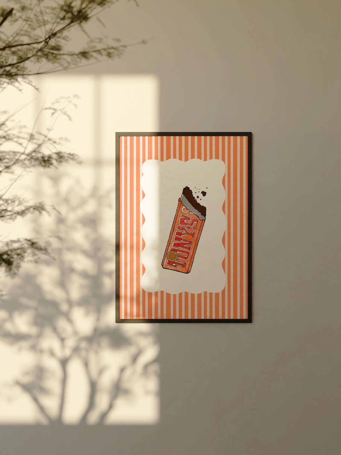 Tonys Chocolonely Retro Travel Poster - Image 3