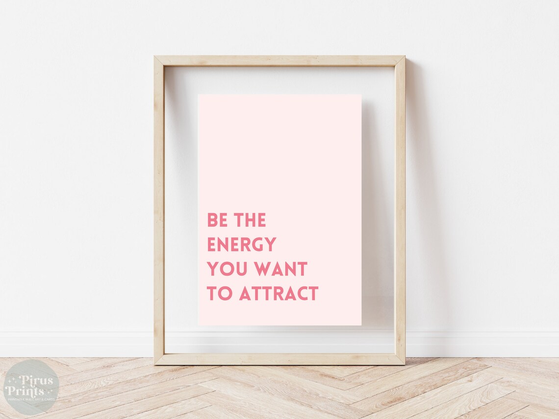 Manifest Law of Attraction Mindfulness Art Print - Image 3