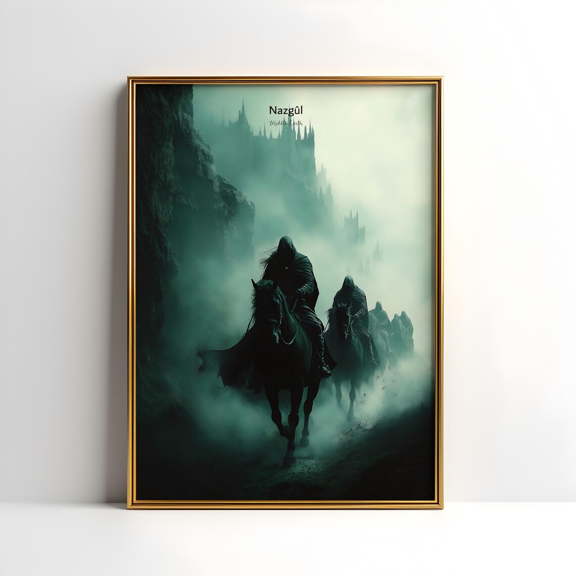 The Lord Of The Rings, Ringwraiths Mordor Art Print