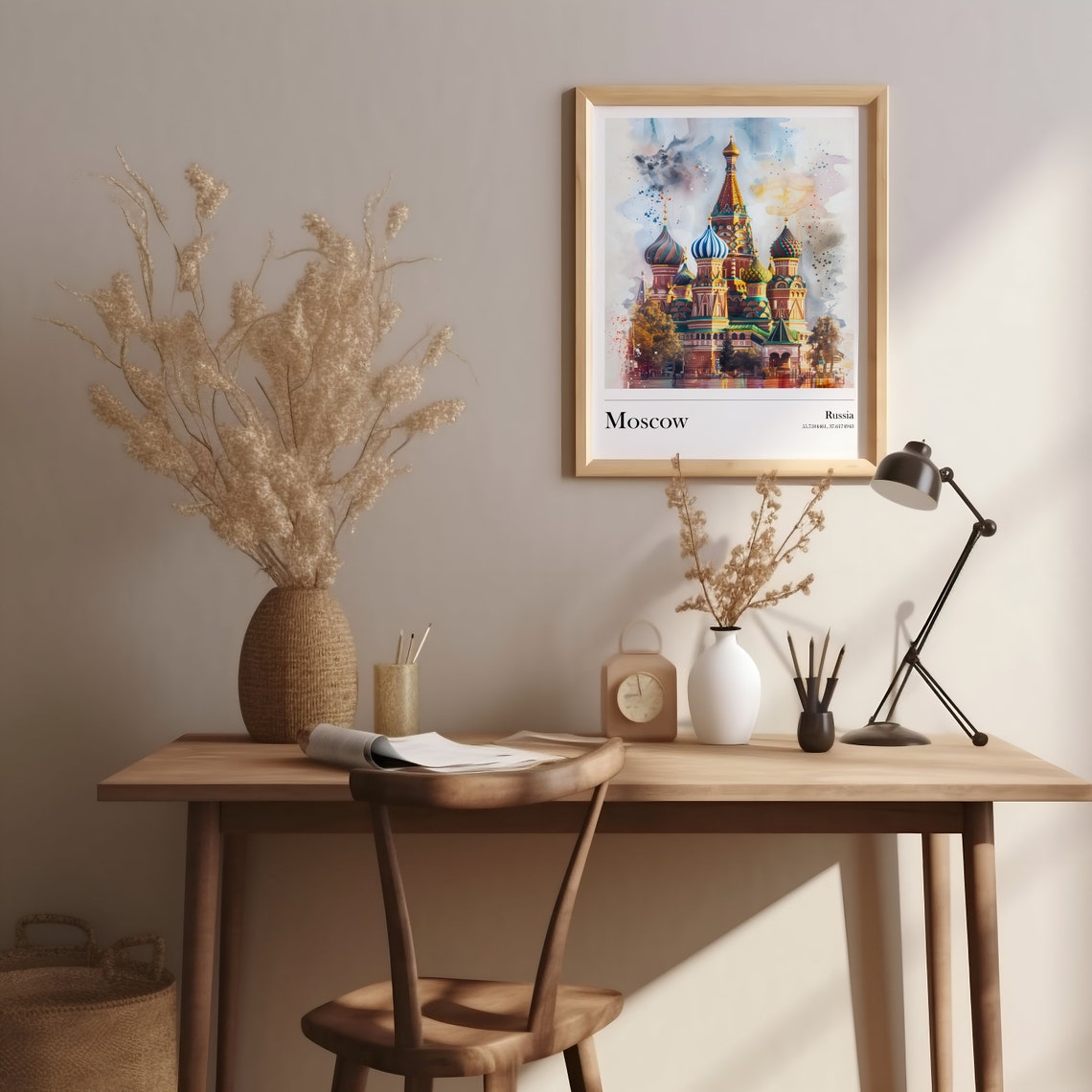 Moscow Travel Poster, Russia Gift - Image 4