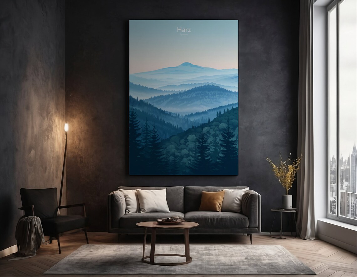 Harz National Park - Hiking Enthusiasts Nature Lovers Poster - Image 5