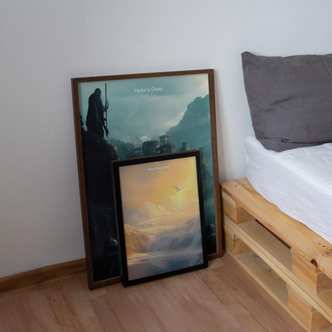 The Lord Of The Rings, Misty Mountains Art Print - Image 3