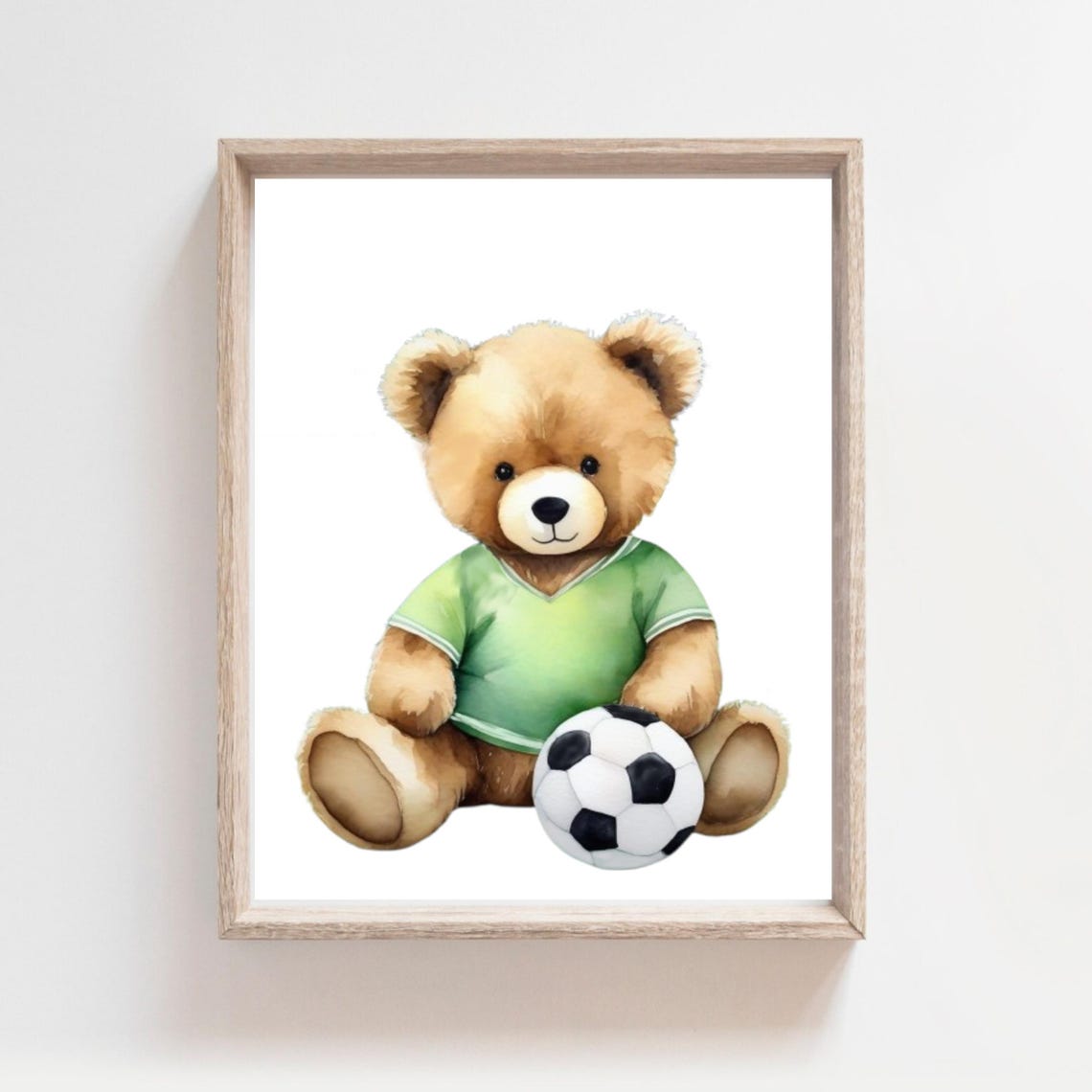Soccer Wall Art Soccer Print Soccer Poster Soccer Decor Kids Room Decor Sport Nursery Sport Theme Soccer Theme Football - Image 2