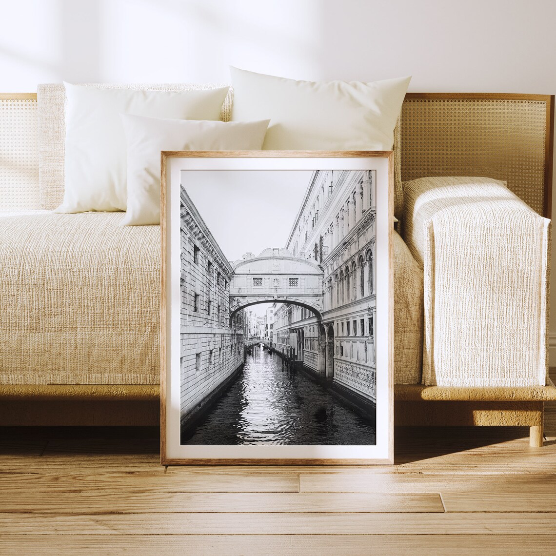 Venice Italy Bridge Of Sighs Photo Travel Poster - Image 3