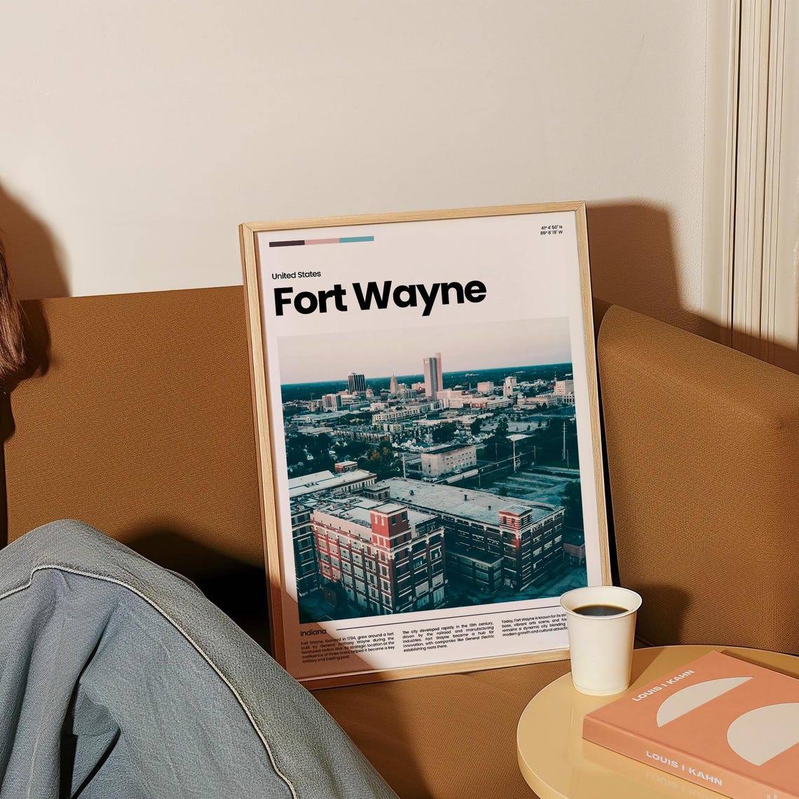 Fort Wayne Travel Poster Fort Wayne Poster Fort Wayne Photo Poster Fort Wayne Art Print Usa Poster Indiana Poster Travel Gift - Image 4