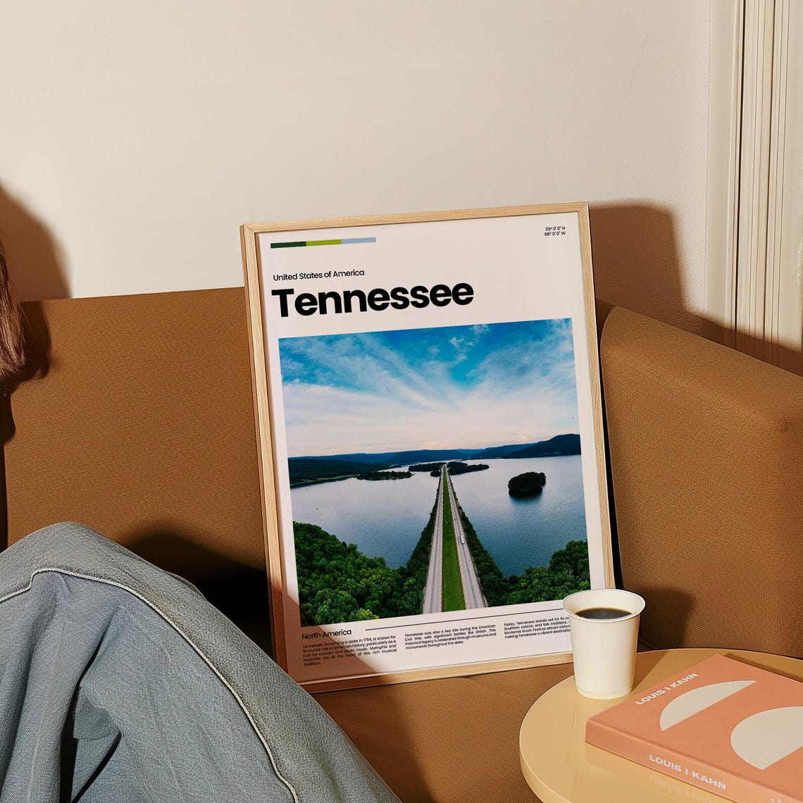 Tennessee Travel Poster Tennessee Poster Tennessee Photo Poster Tennessee Art Print Usa Poster Usa Travel Poster Travel Gift - Image 4
