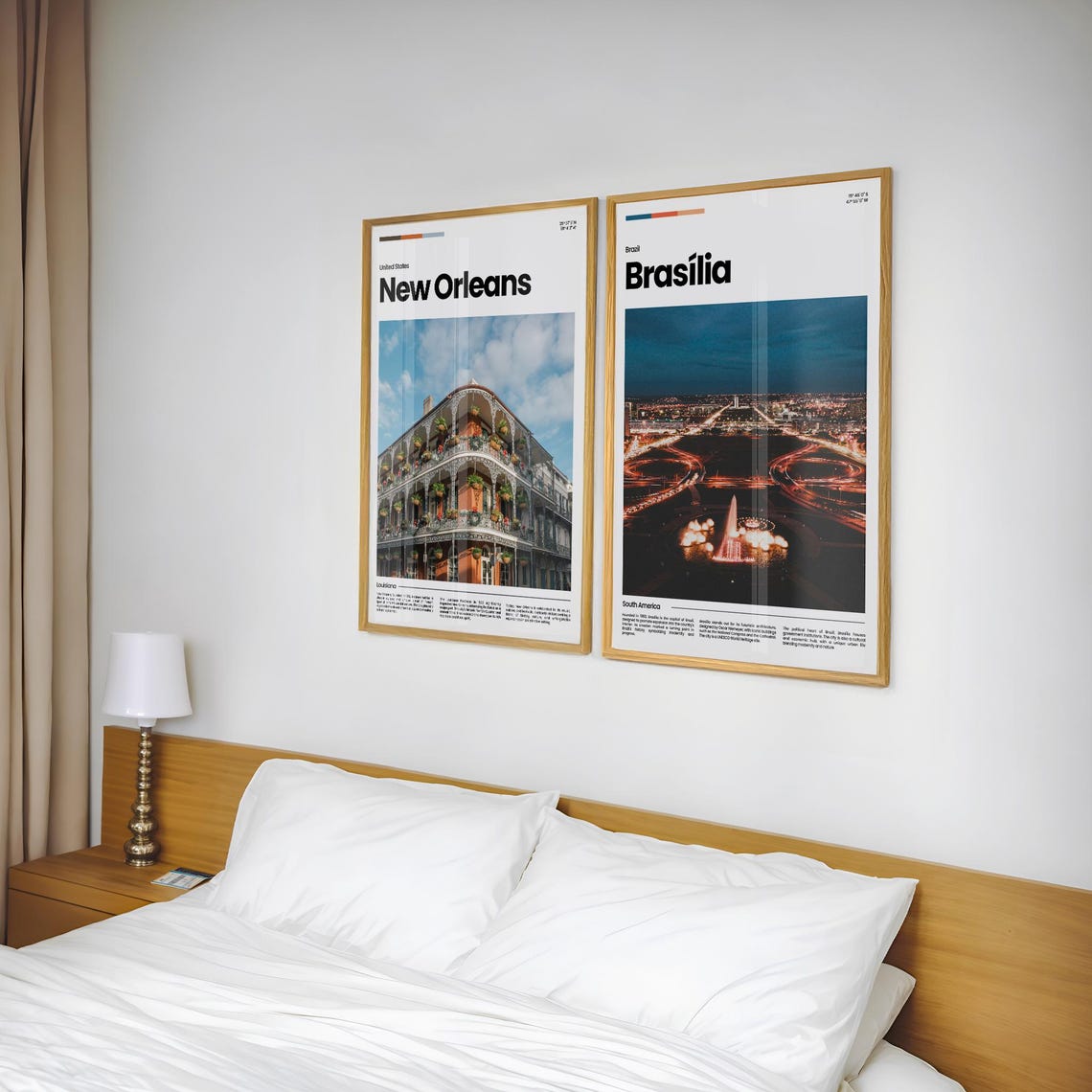 Brasilia Travel Poster Brasilia Poster Brasilia Photo Poster Brasilia Art Print South America Poster Travel Poster Print Travel Gift - Image 2