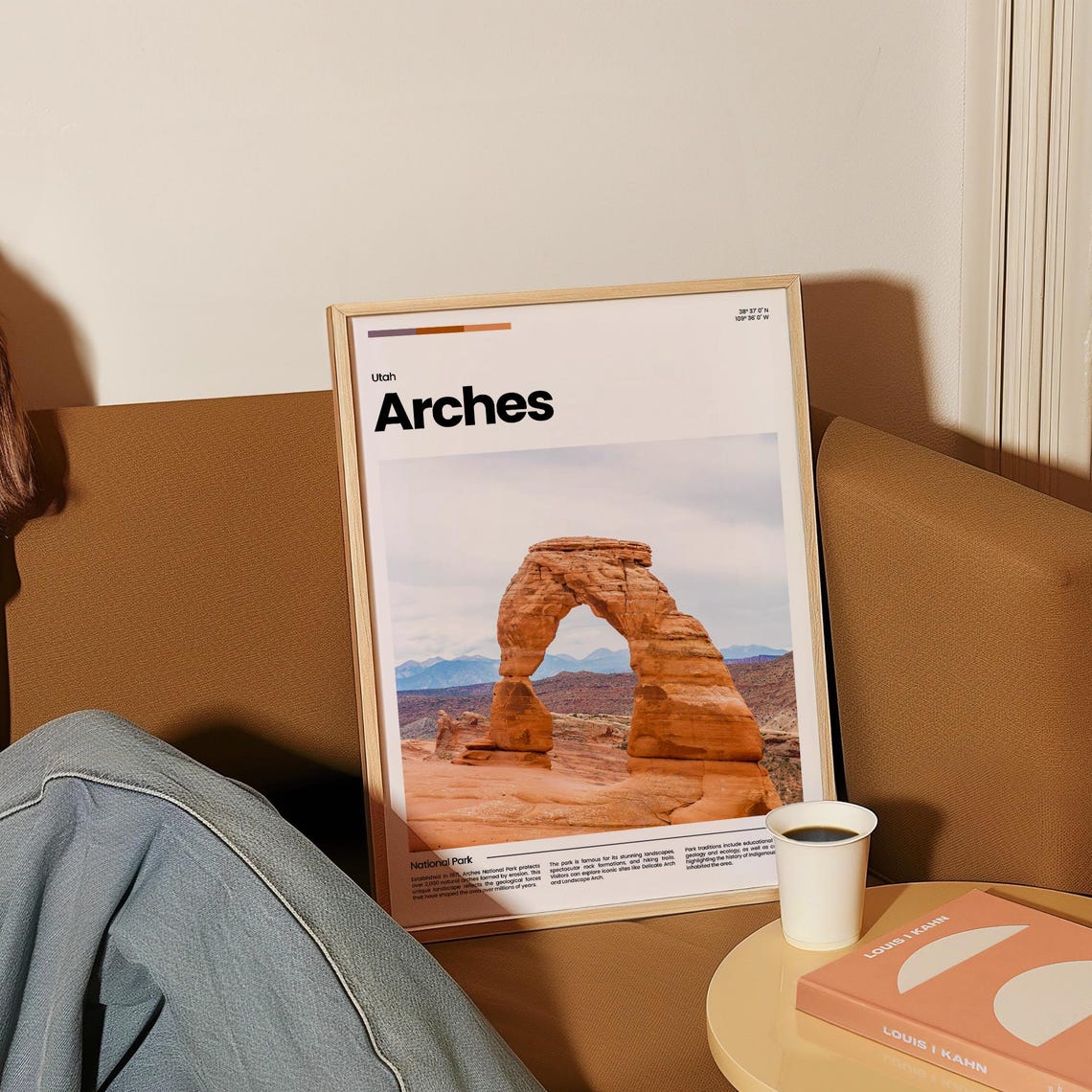 Arches Travel Poster Arches Poster Arches Photo Poster Arches Art Print National Park Usa Poster Utahtravel Poster Travel Gift - Image 4
