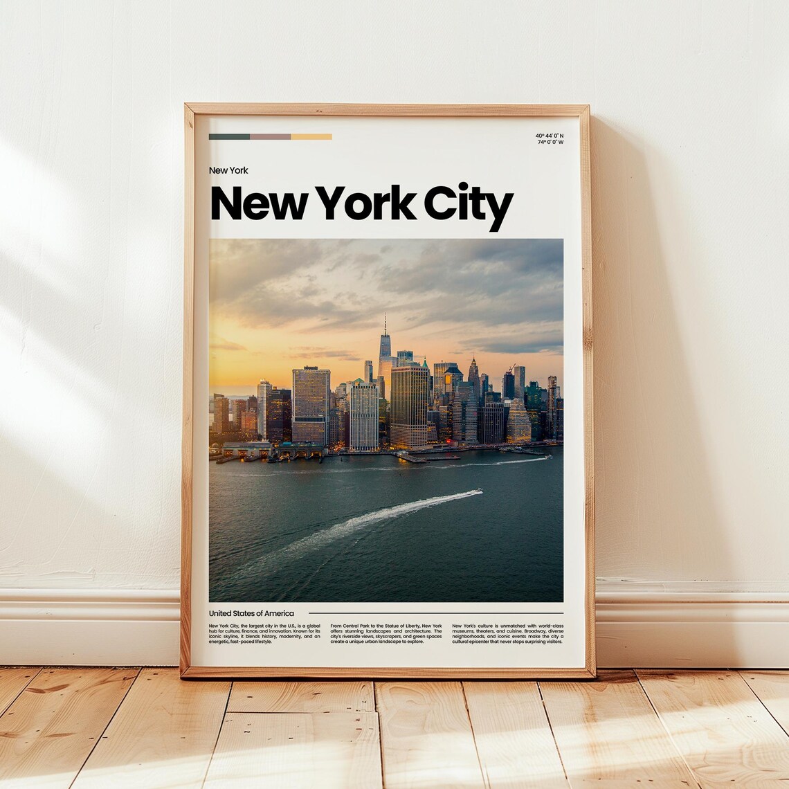 New York City Poster Print Photo Travel Gift