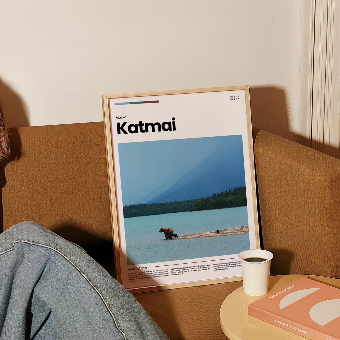 Katmai Travel Poster Katmai Poster Katmai Photo Poster Katmai Art Print Katmai National Park Usa Poster Usa Travel Poster Travel Gift - Image 4