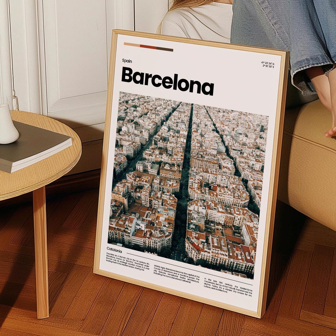 Barcelona Travel Poster Barcelona Poster Barcelona Photo Poster Barcelona Art Print Spain Poster Spain Travel Poster Travel Gift - Image 3