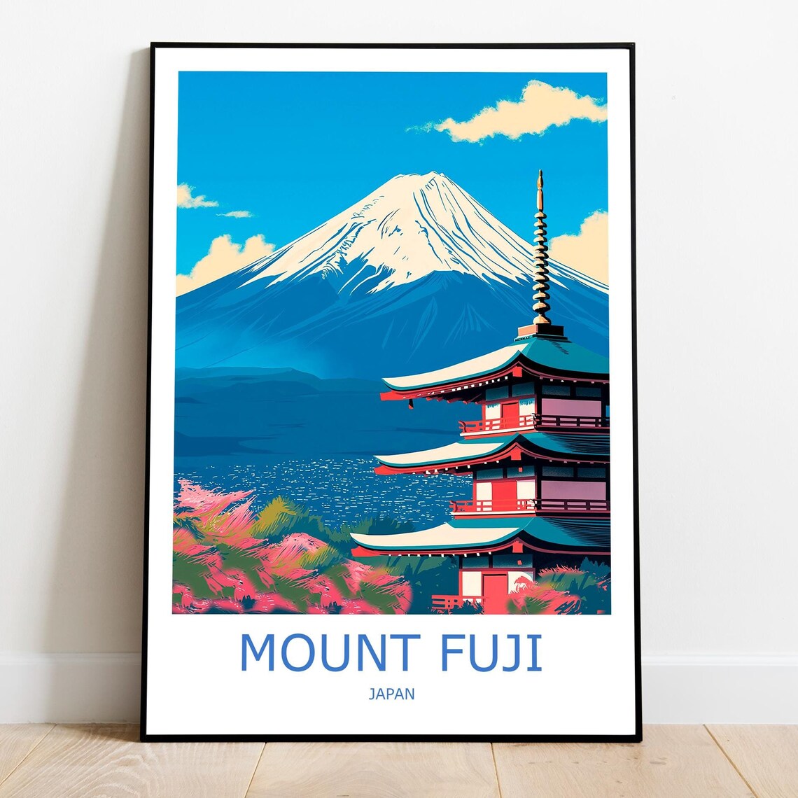 Mount Fuji Japan Gift Wall Art Print
