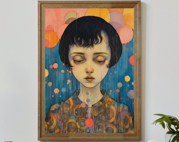 Into The Deep Unique Canvas Art Print