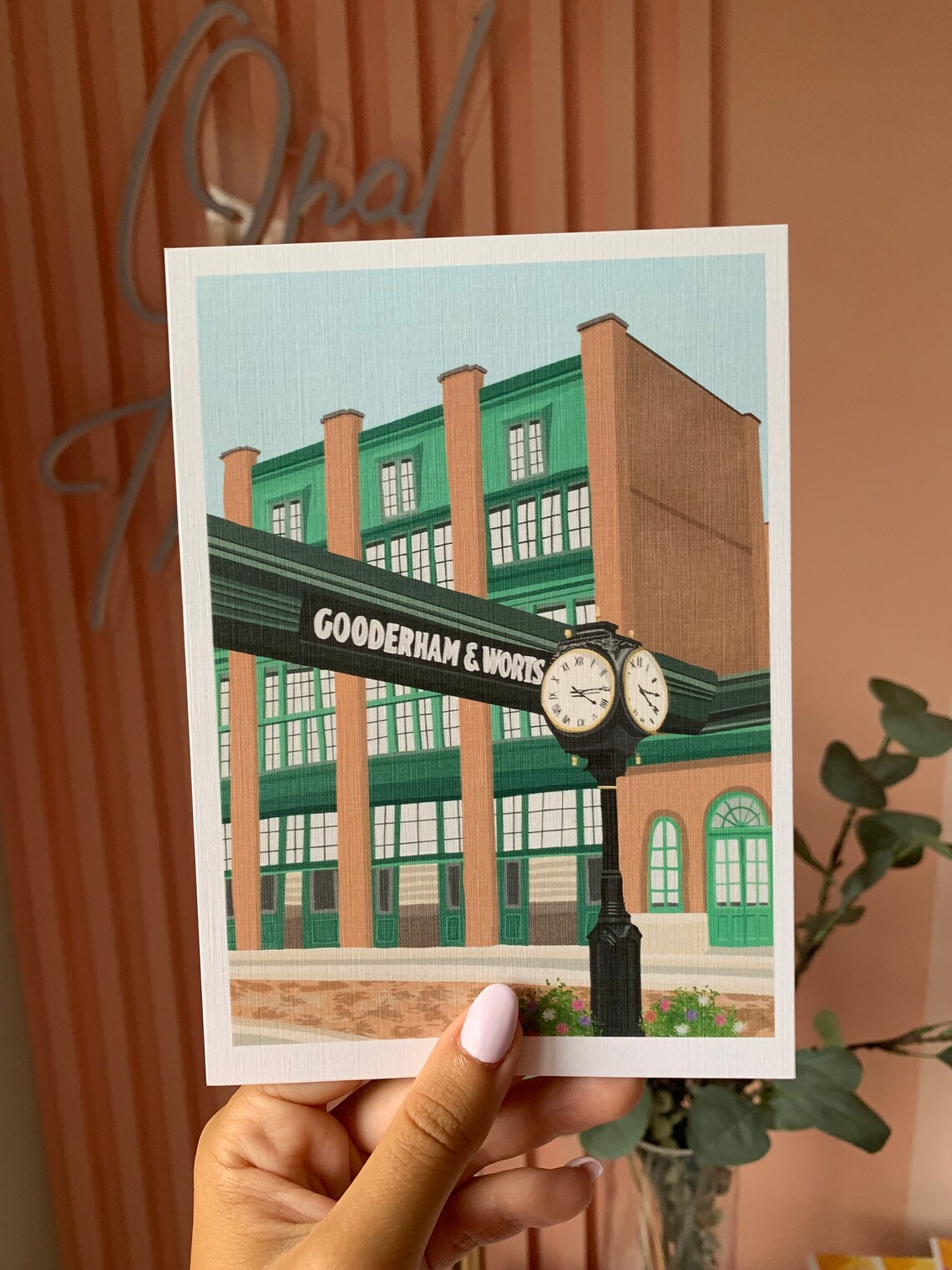 Toronto Distillery District, Old Toronto Travel Poster - Image 3