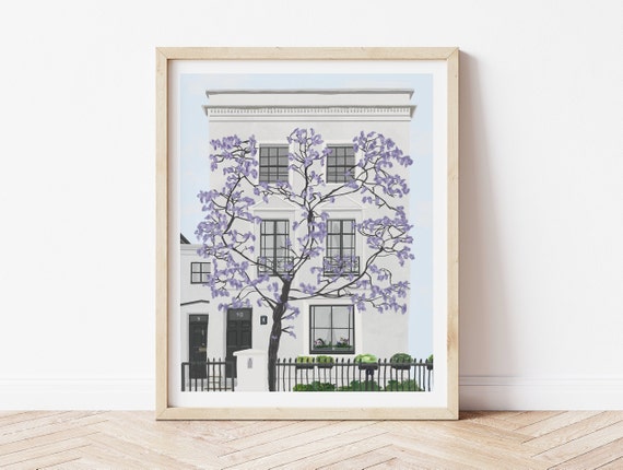 London Art Print, London Travel Poster