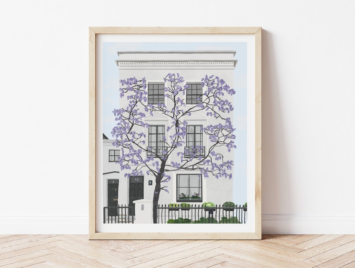 London Art Print, London Travel Poster